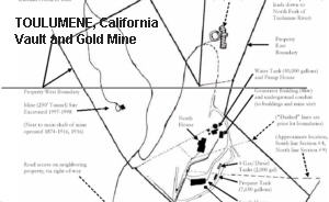 Church of Spiritual Technology property - The Lady Washington Gold Mine, Vault and Ranch - Toulumene Calif - Vault and Ranch