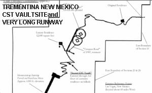 Link to map of CST, Church of Spiritual Technology Vault and Long Runway in New Mexico