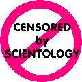 Censored by Scientology logo