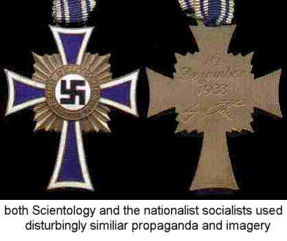 Nazi mother mutterkruez cross awarded to women who had born blond haired blue eyed children for The Reich