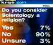 TV survey - Scientology is NOT Religion say 90% of viewers