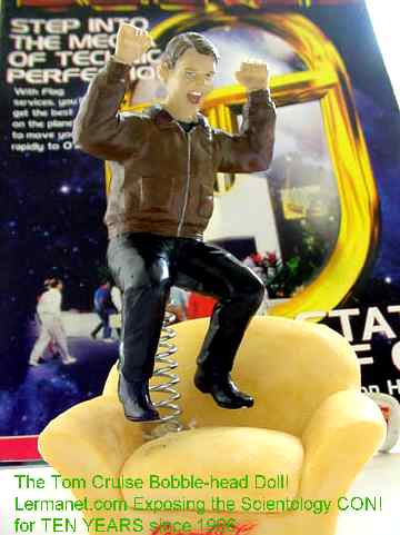 The new tom cruise bobble head doll