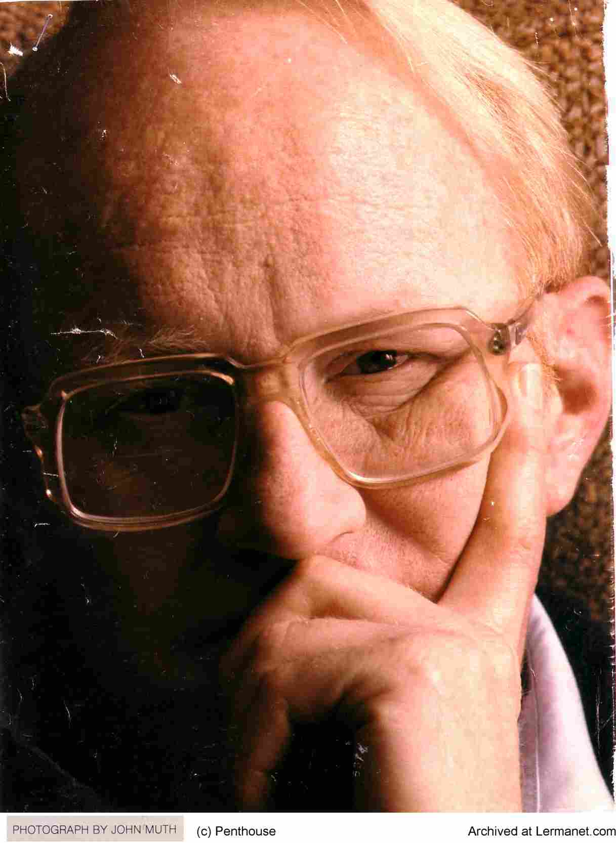 Image of L Ron Hubbard Jr, Also Known as Ron DeWolfe, L Ron Hubbard's son, from Penthouse magazine , June 1983 (c) Penthouse