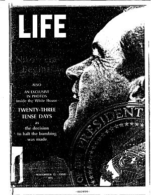 cover of Life Magazine November 15 1968